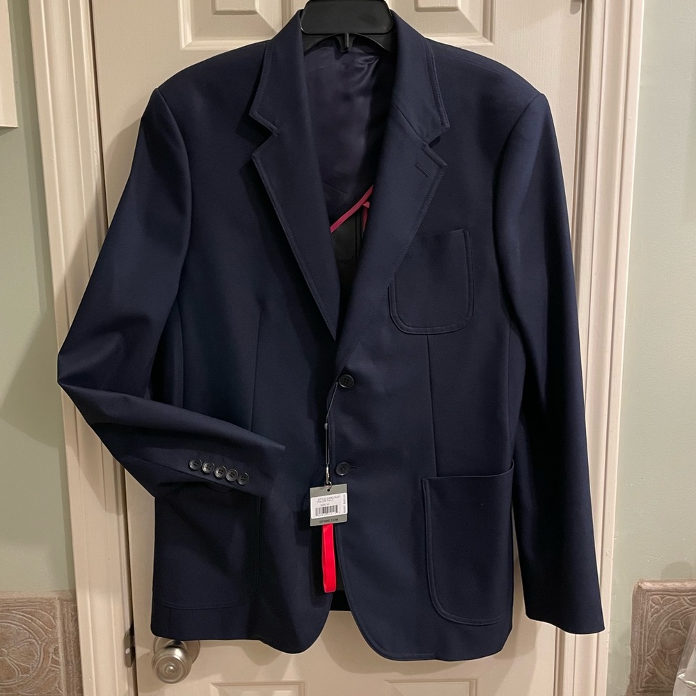 NEW WITH TAHS $695 G/FORE men’s size XL navy blue jacket sports coat blazer